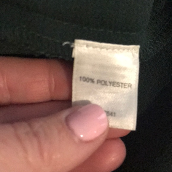 J. Jill hunter green blouse, size Medium - Picture 4 of 5